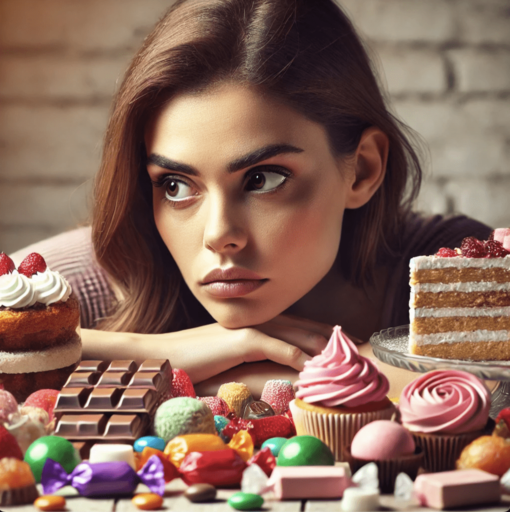 Addiction au sucre.